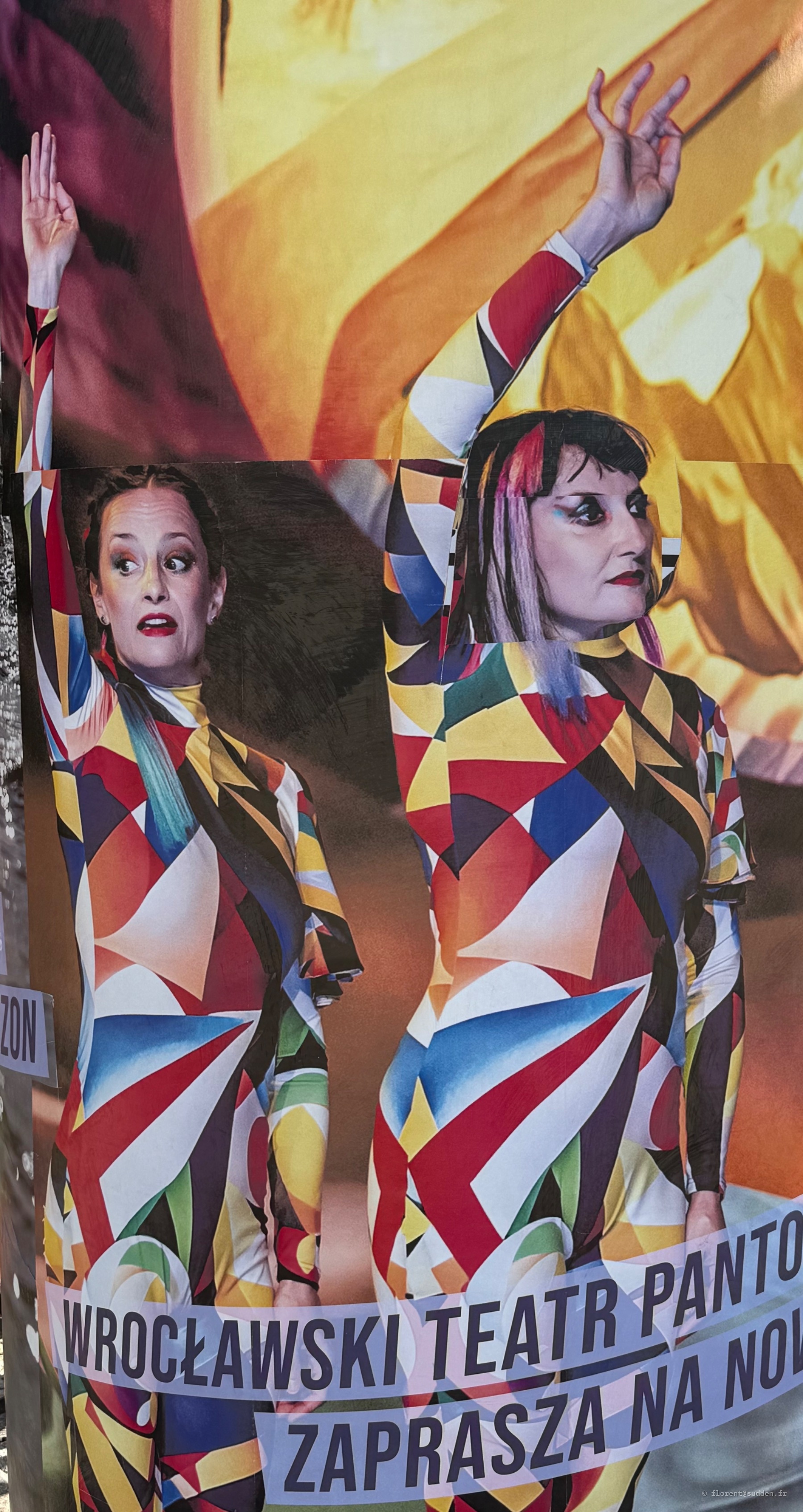 Affiche théâtre Wrocław Pantomime