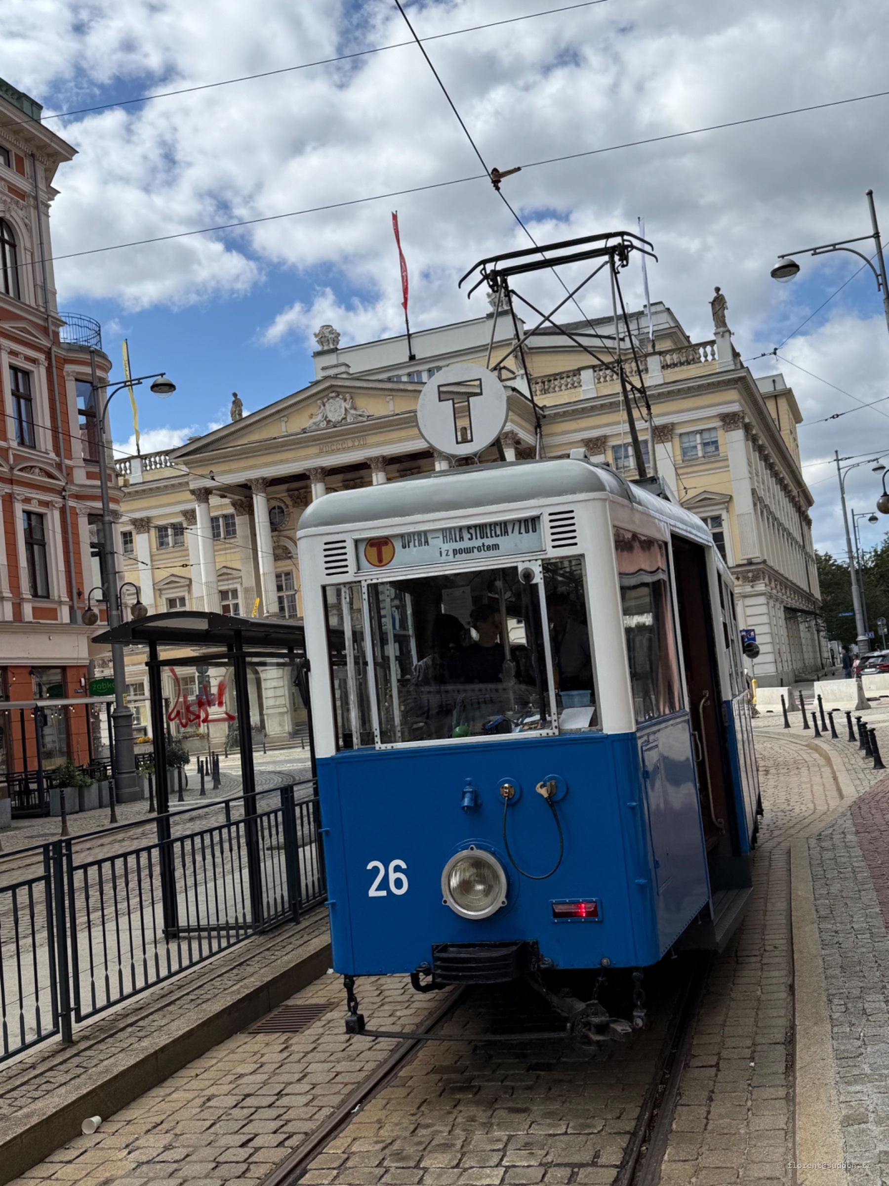 Tramway 26, place Teatralny, Wrocław