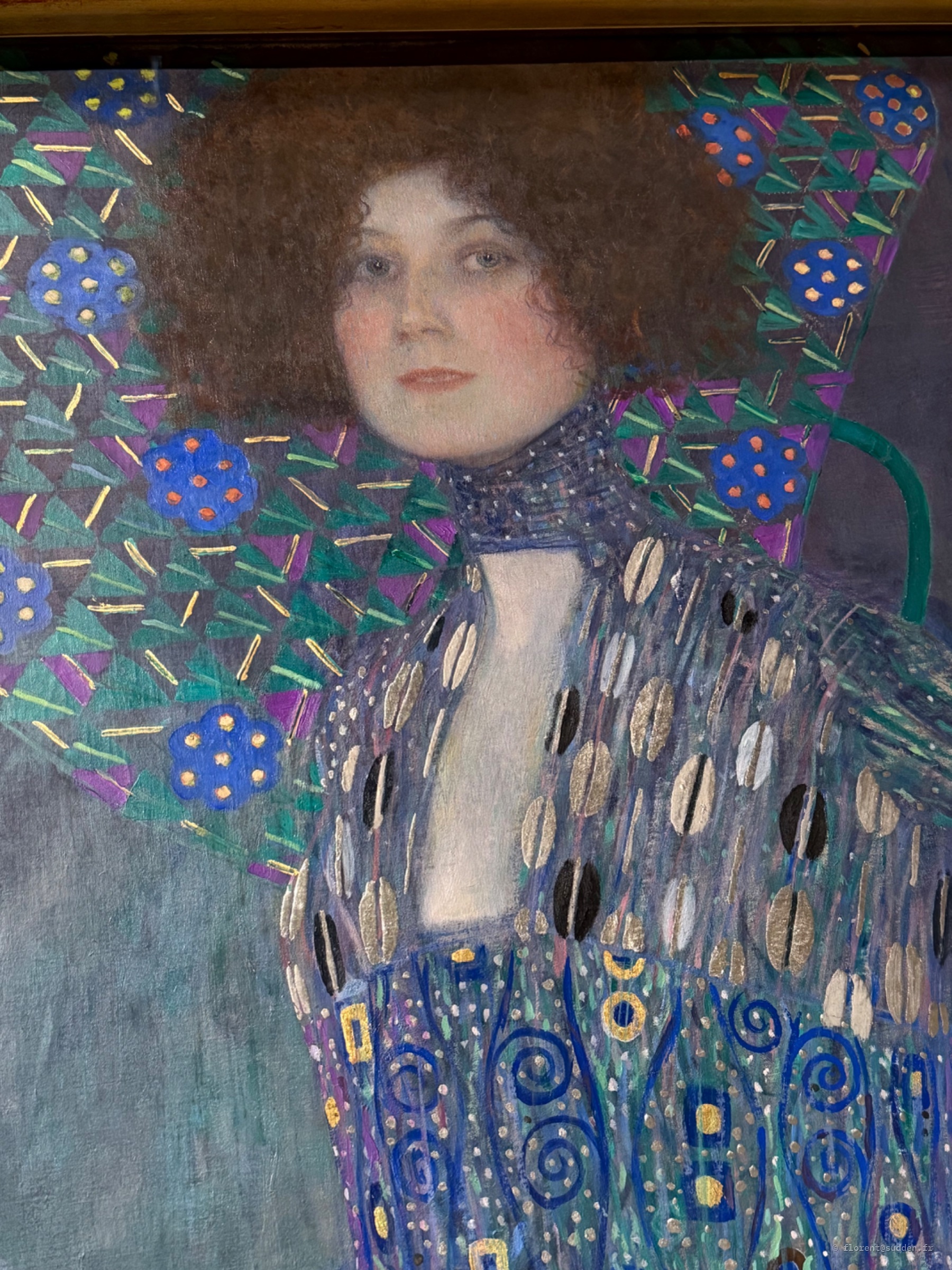 Émilie Flöge par Gustav Klimt