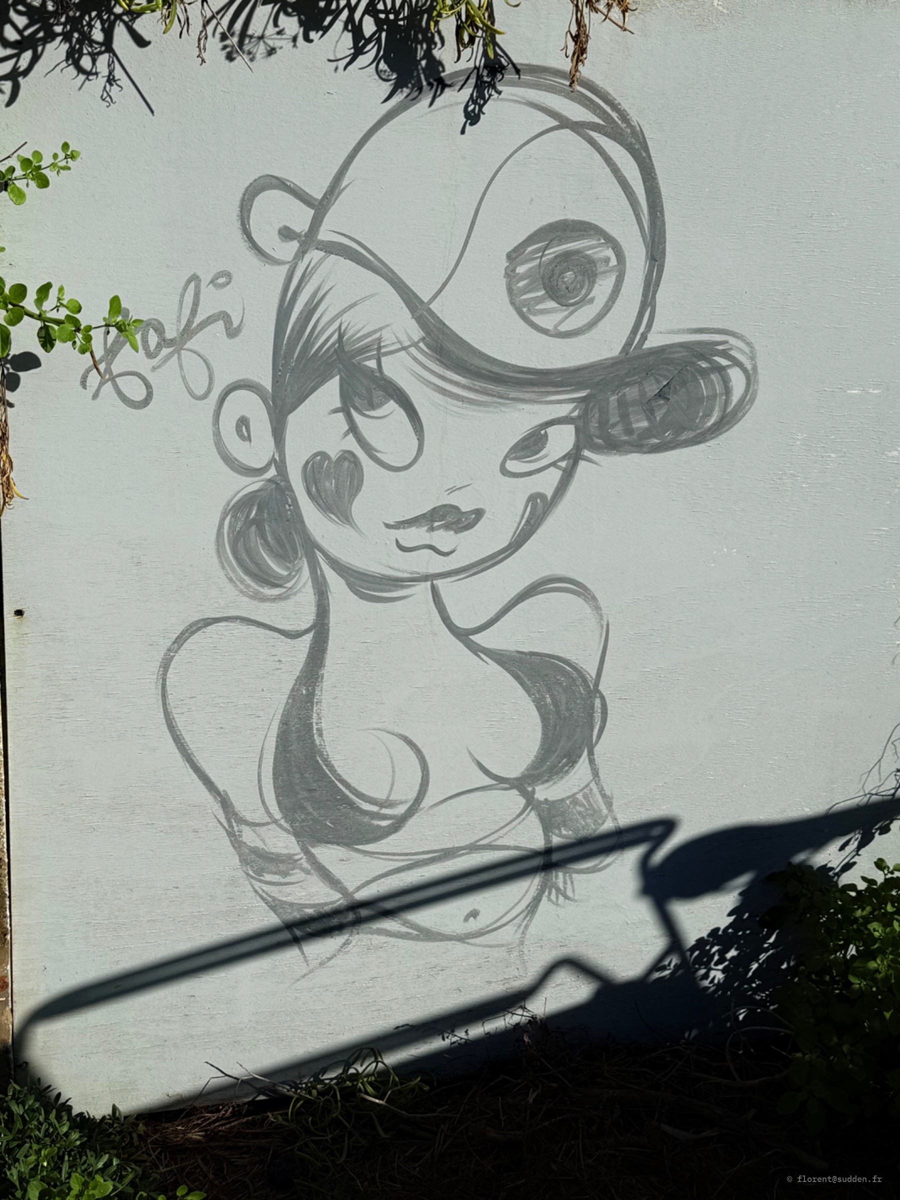 Street art, Esplanade de la Vierge