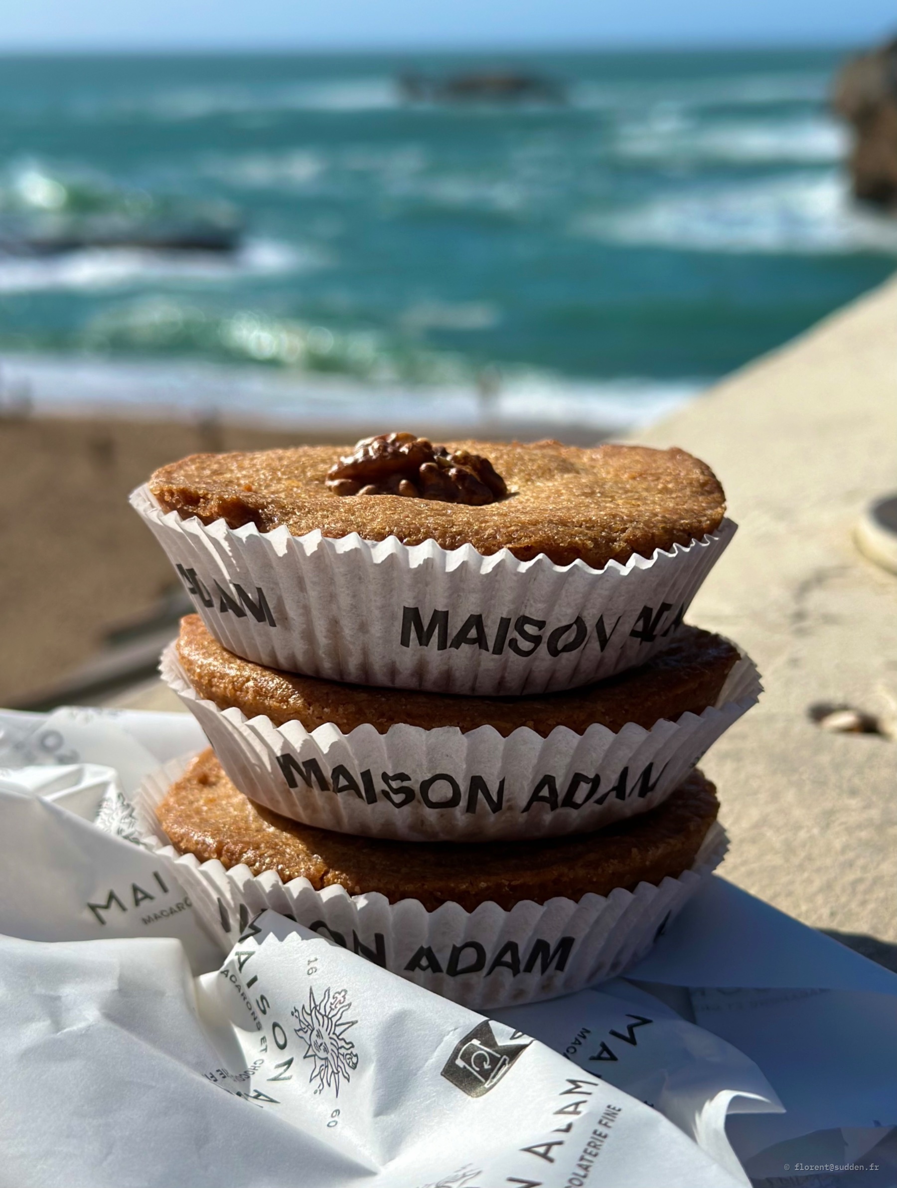 Gâteaux Basque de chez Adam.