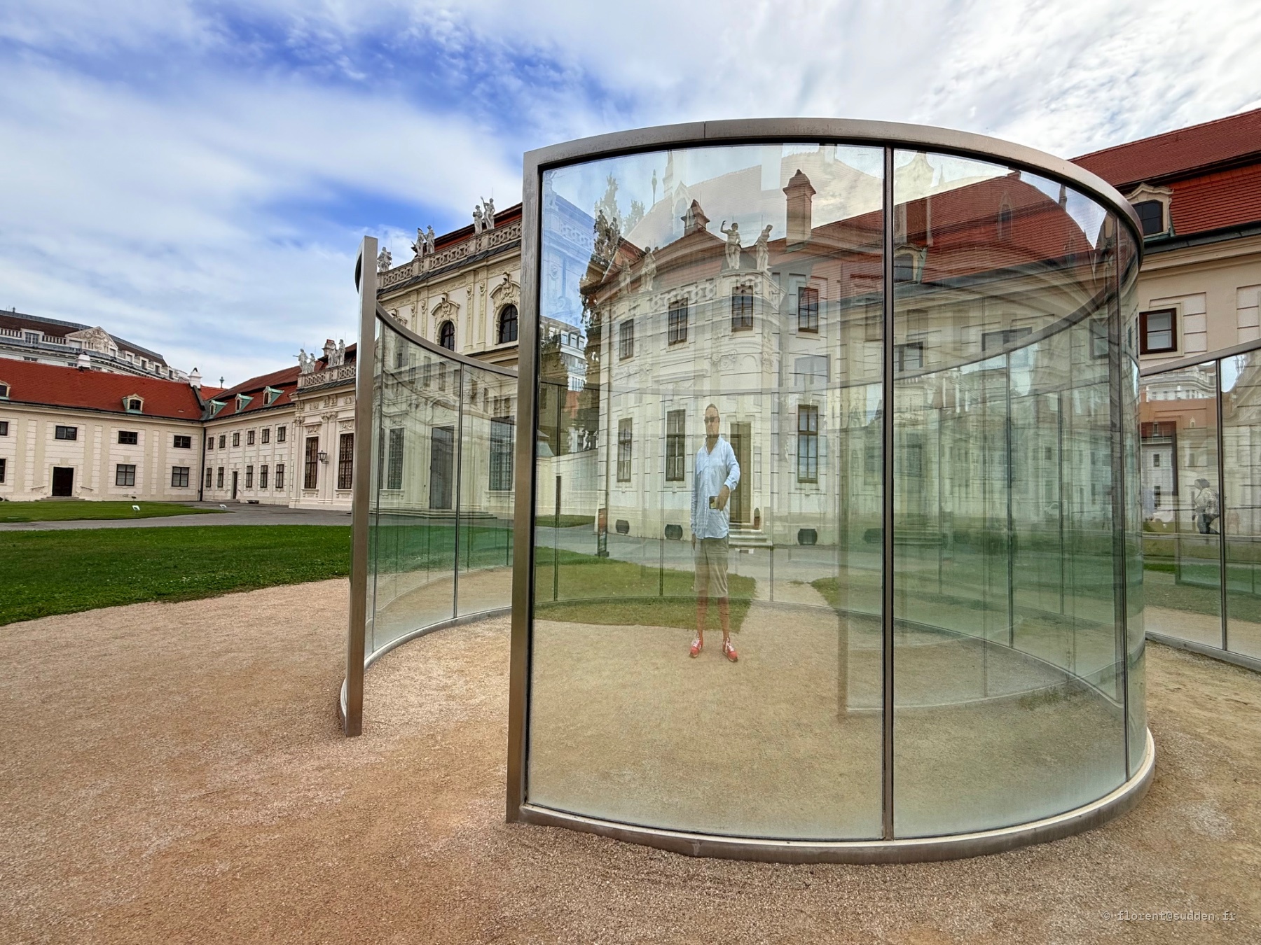 Palais de la Hofburg, cour intérieure