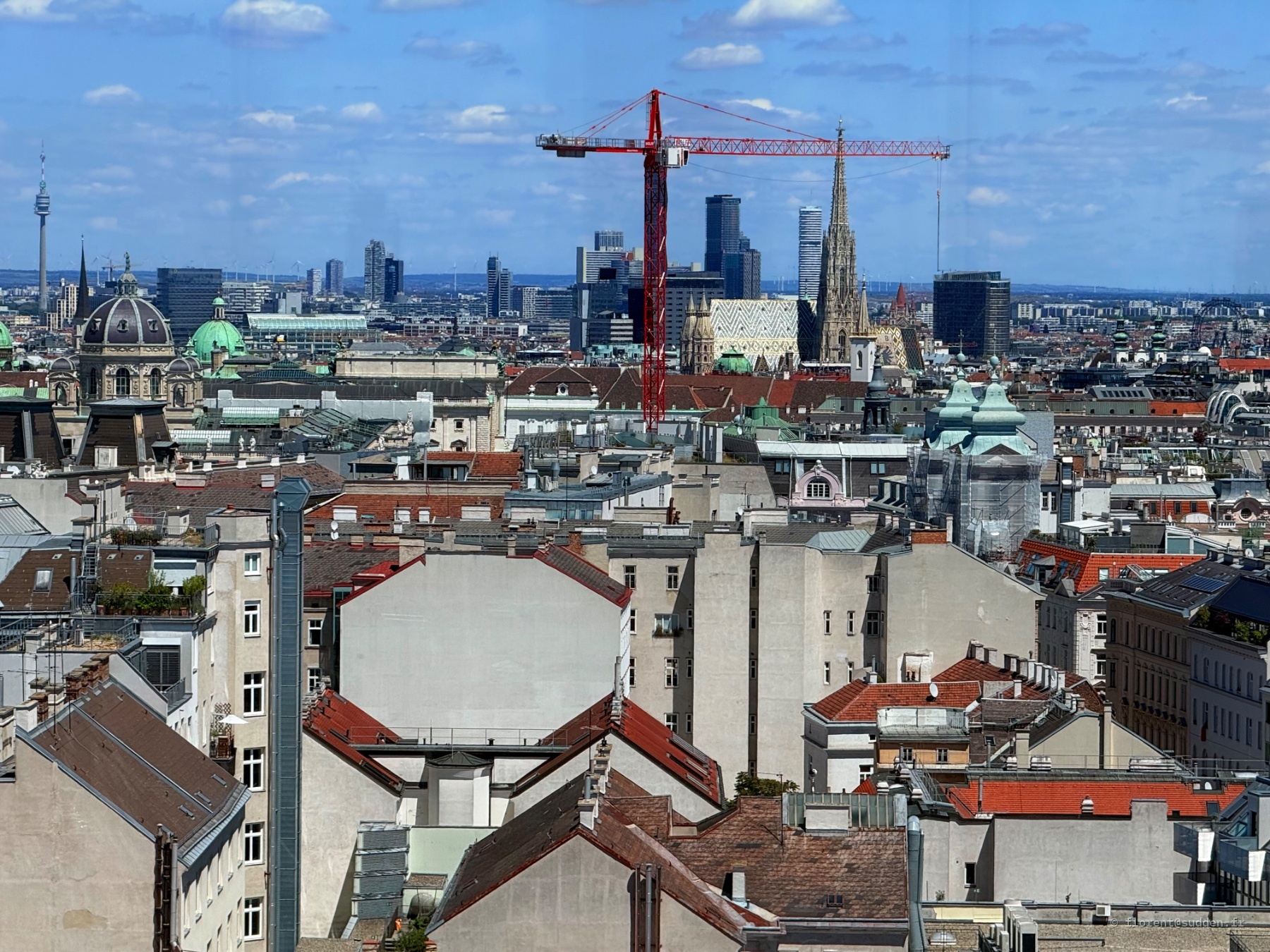 Vue sur Vienne depuis Mariahilf