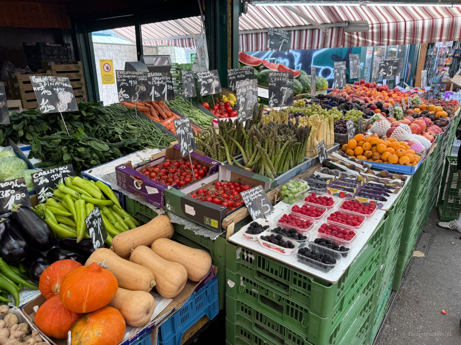 Marché Naschmarkt, Vienne