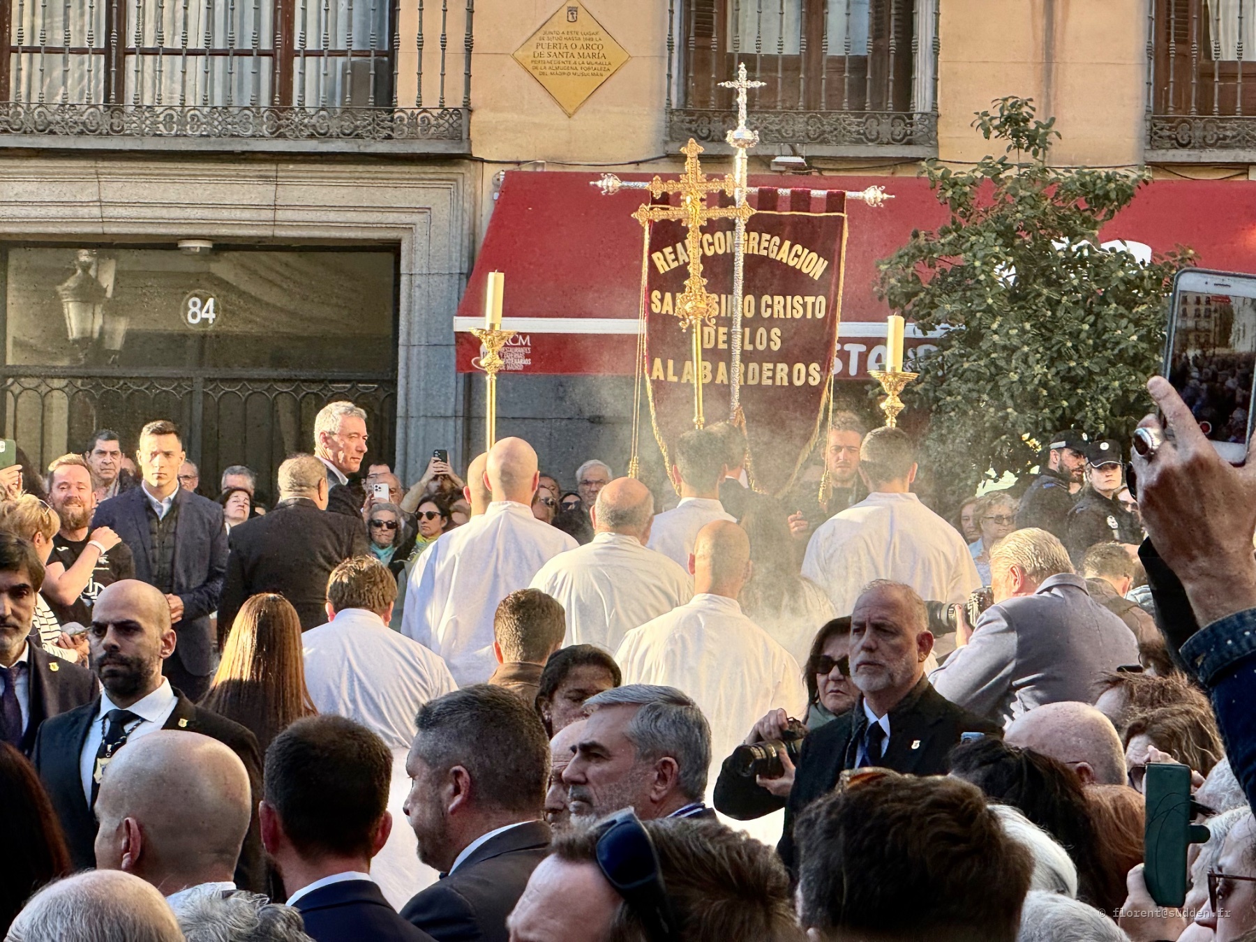 Procession religieuse, Barrio de la Latina