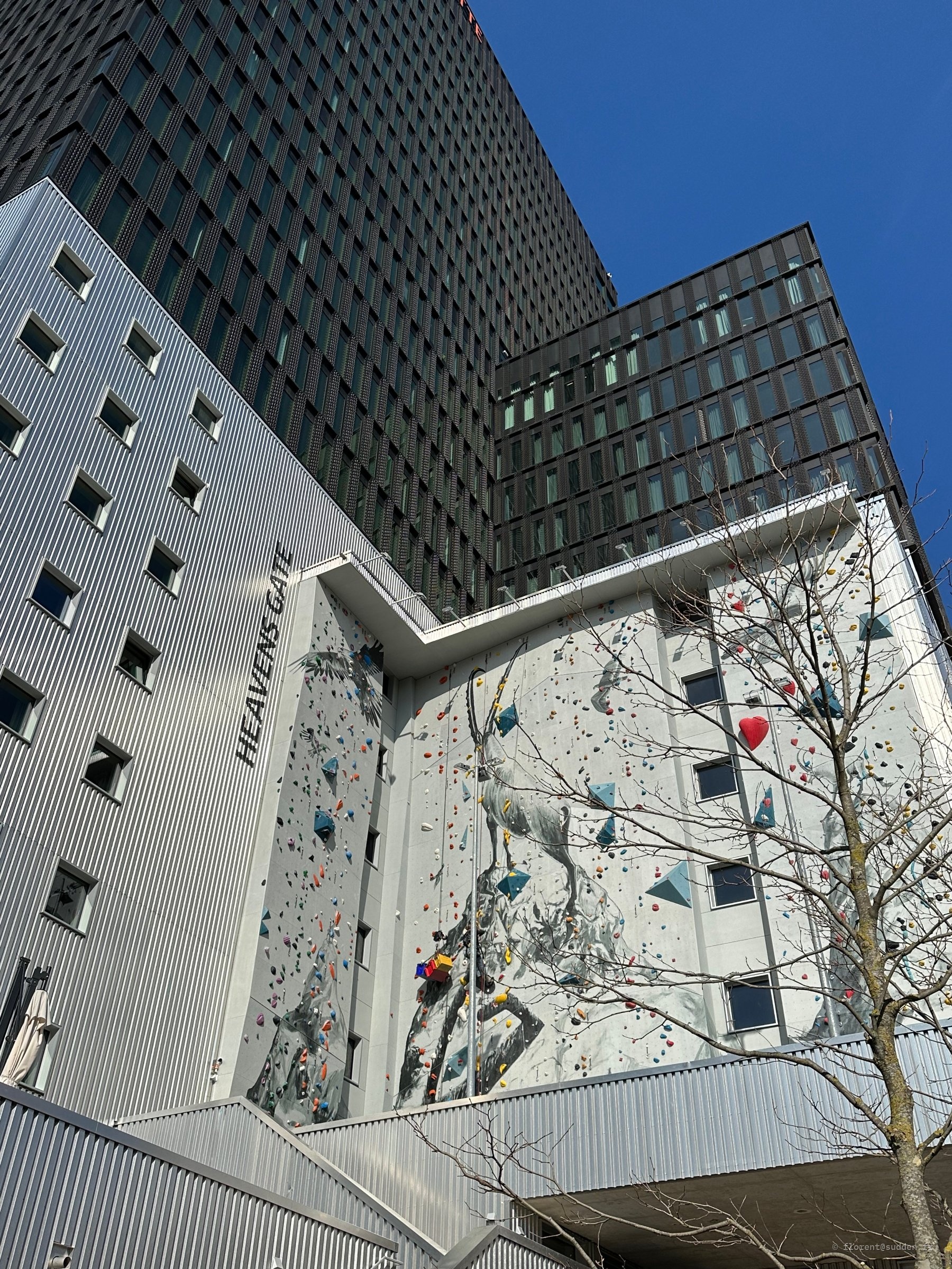 Mur d'escalade urbain, Munich