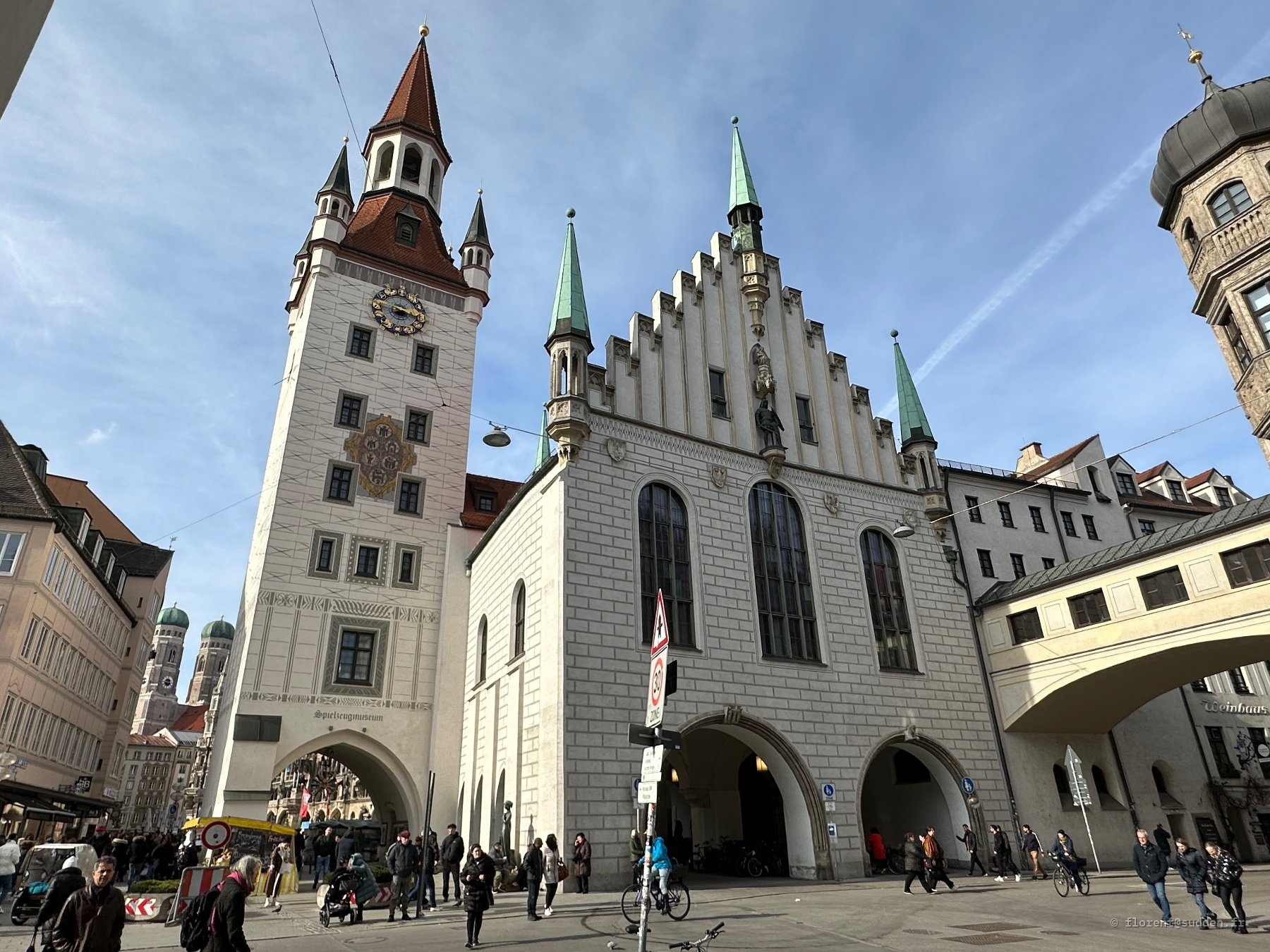 Marienplatz et Altes Rathaus, Munich