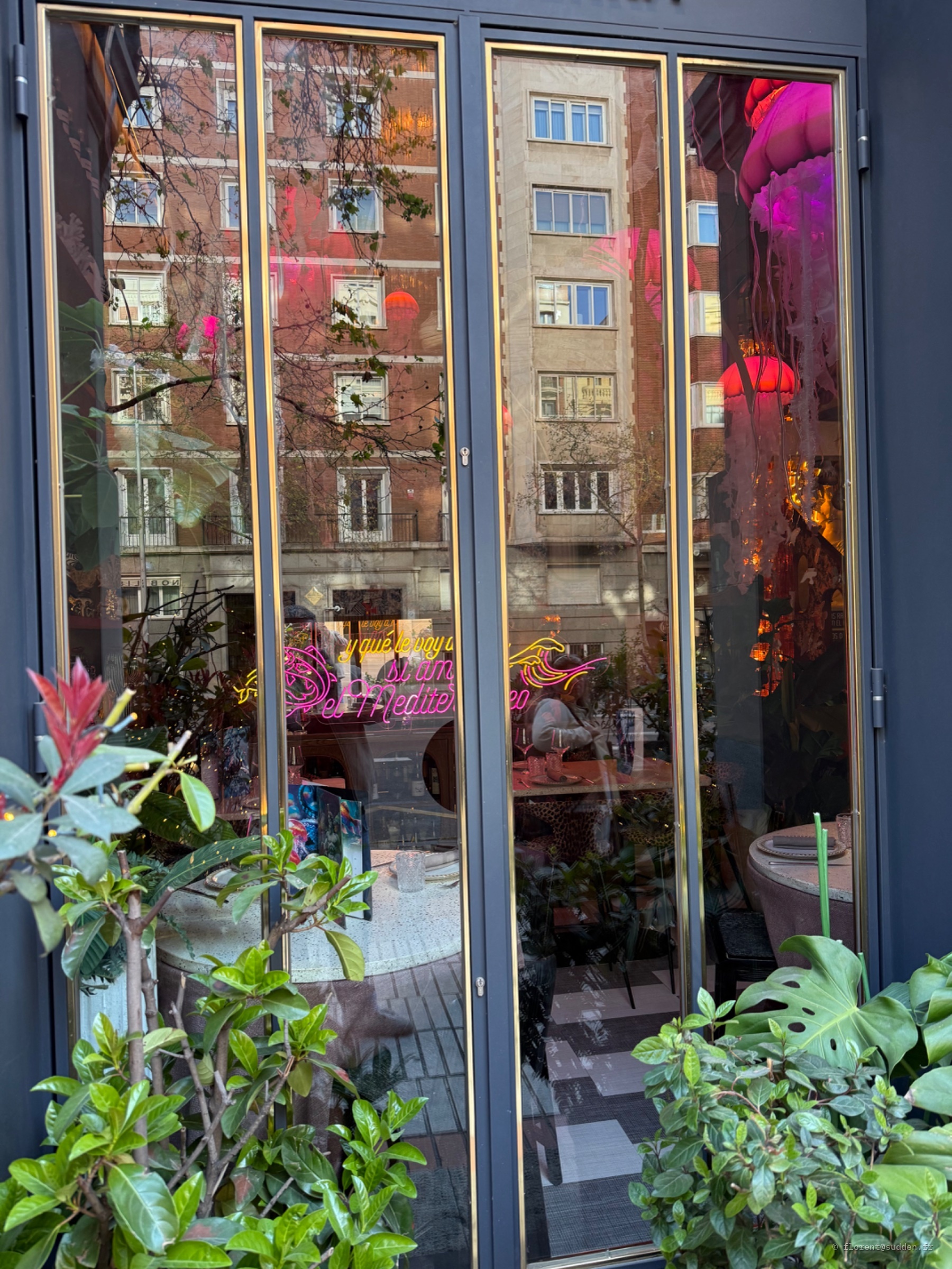 Devanture commerciale, Calle de Velázquez