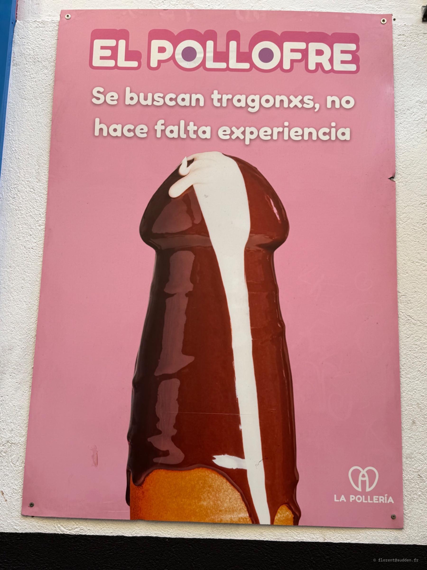 Publicité El Pollofre, Madrid