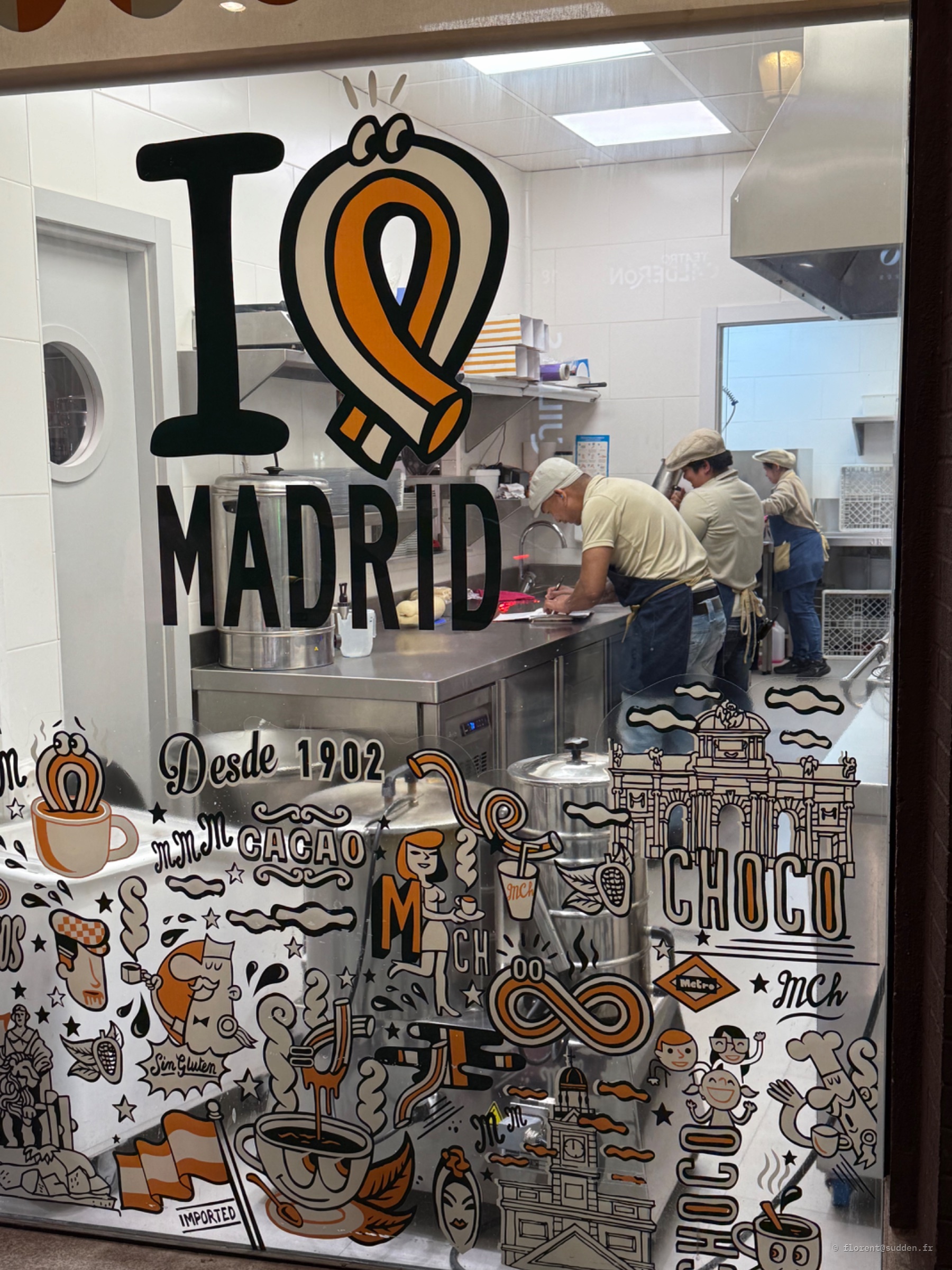 San Ginés, chocolatería Madrid