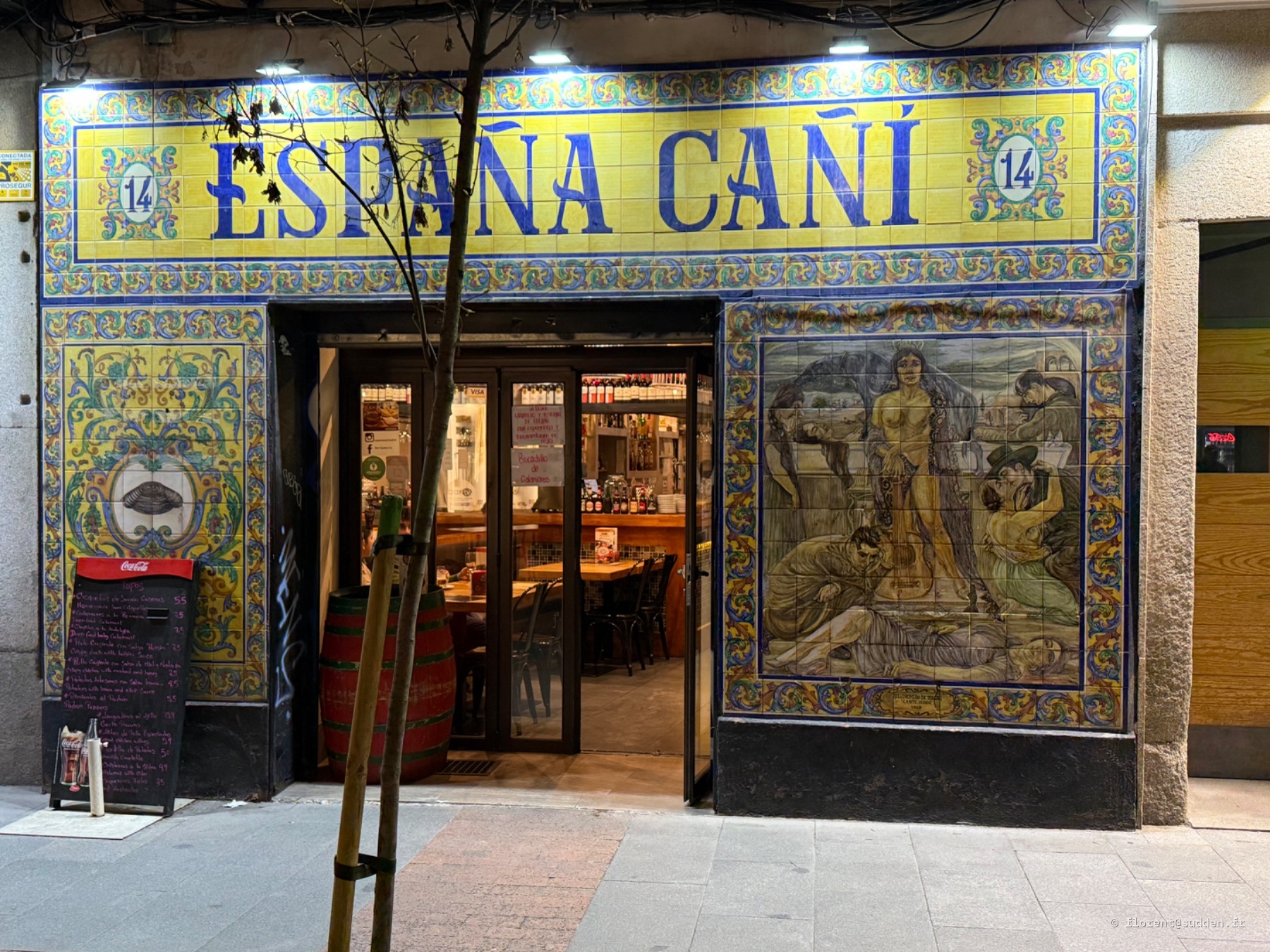 Restaurante España Cani, Madrid