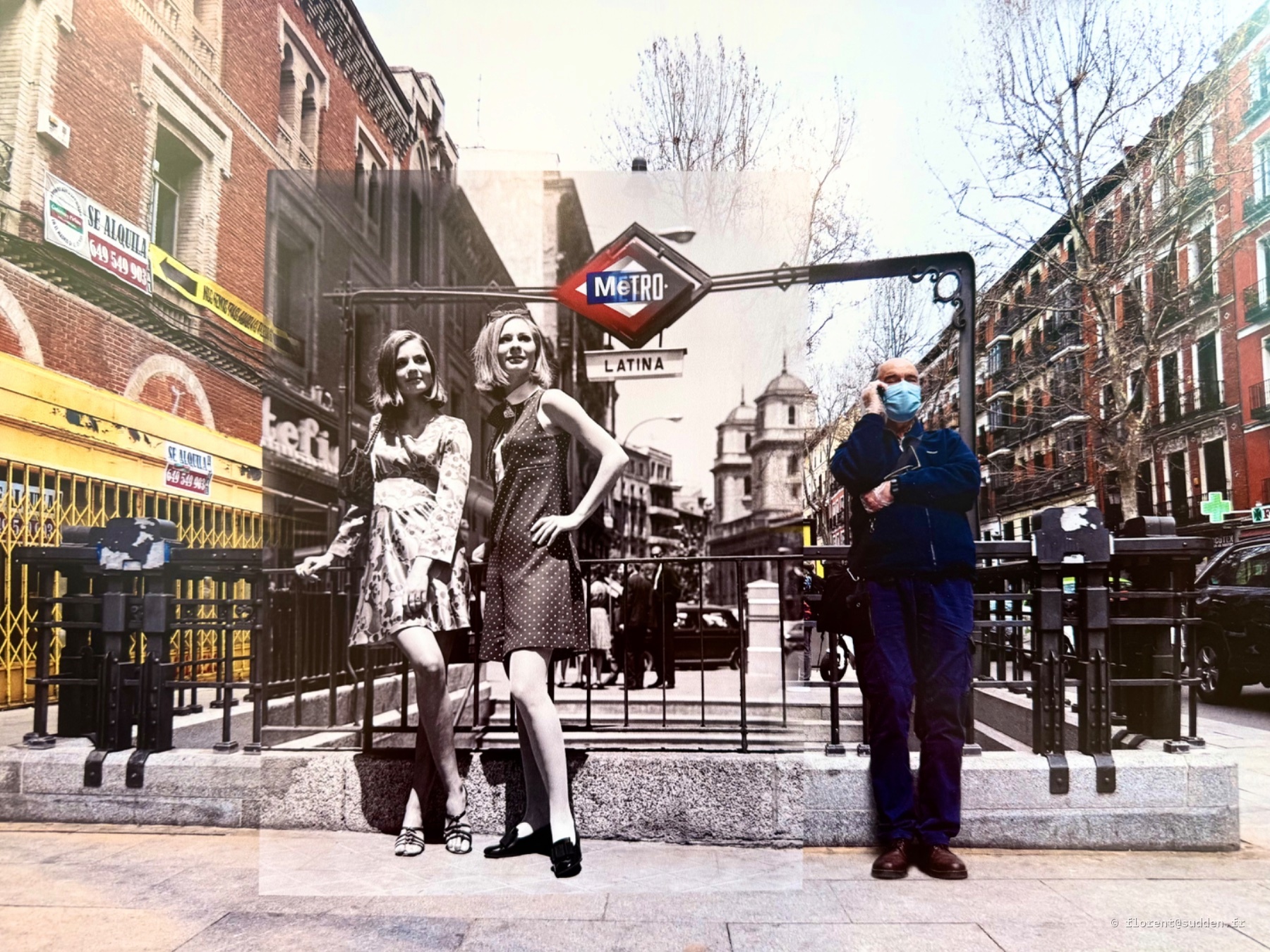 Estación Latina, Madrid Metro. Exposition au musée municipal