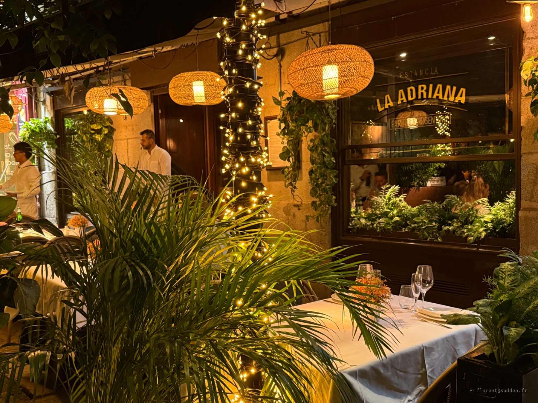 Restaurant La Adriana, Madrid