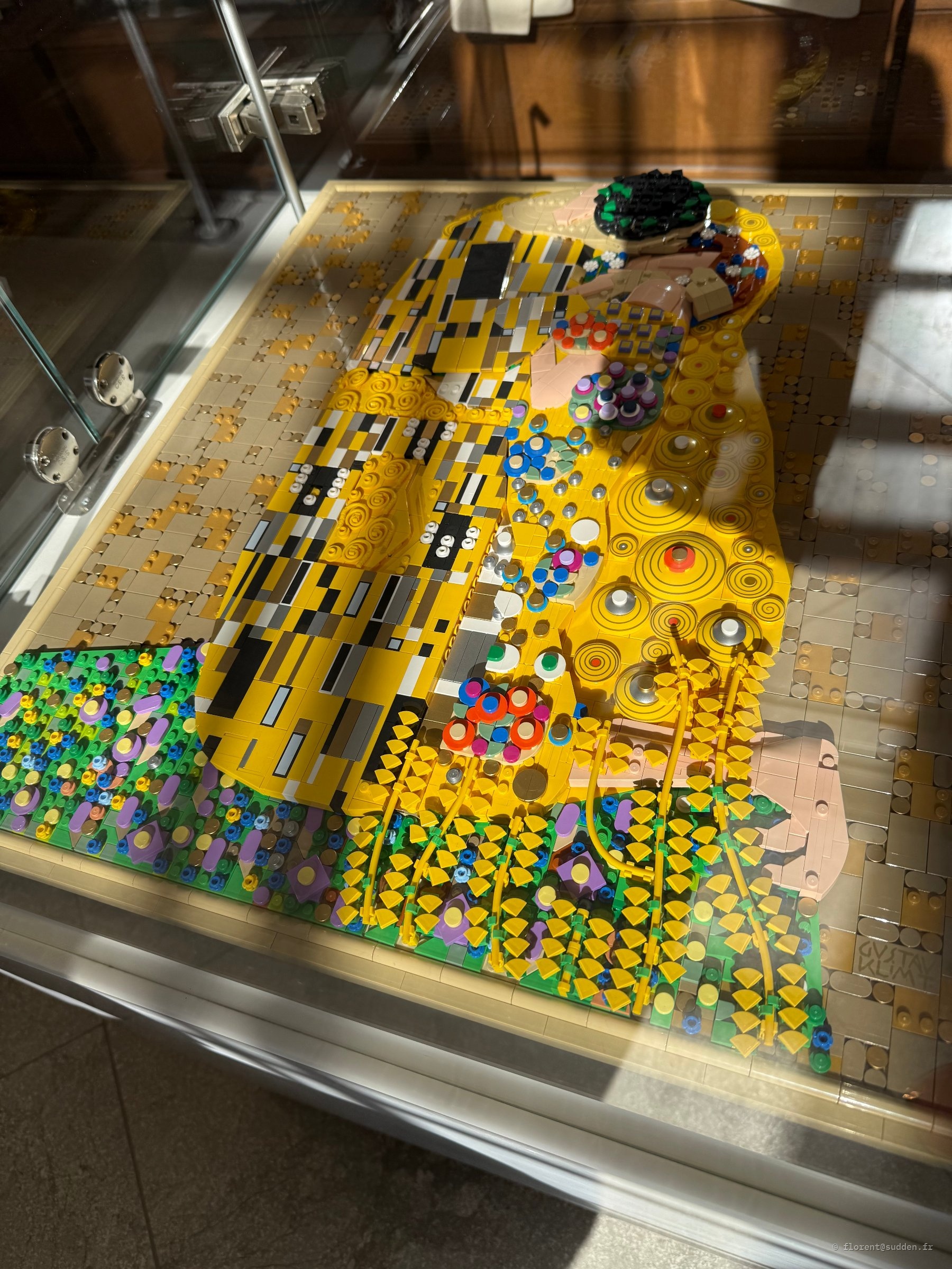 (Der Kuss) de Gustav Klimt, LEGO